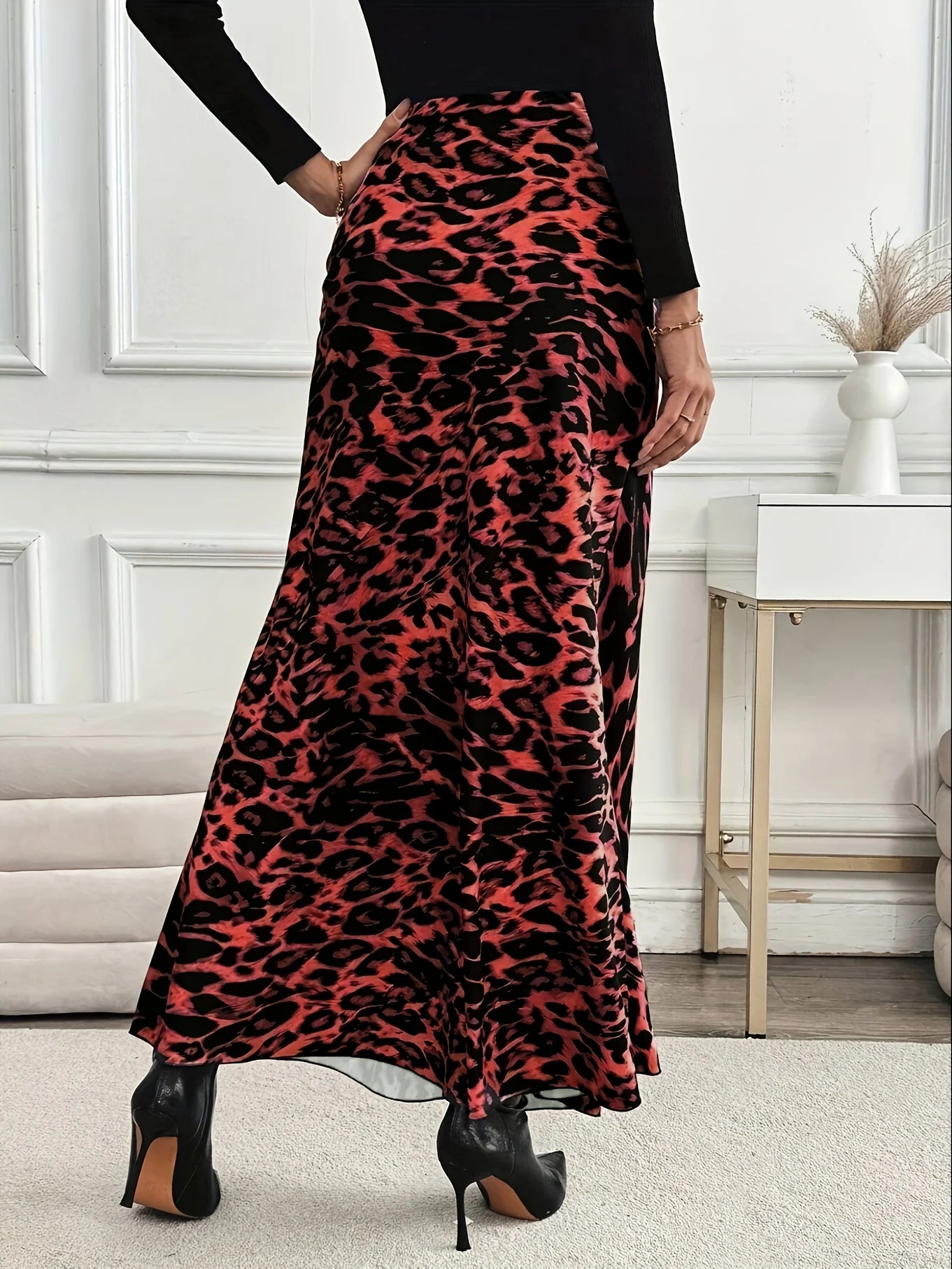 Women Plus Size Autumn Skirt